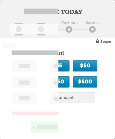 Contribute Wireframes